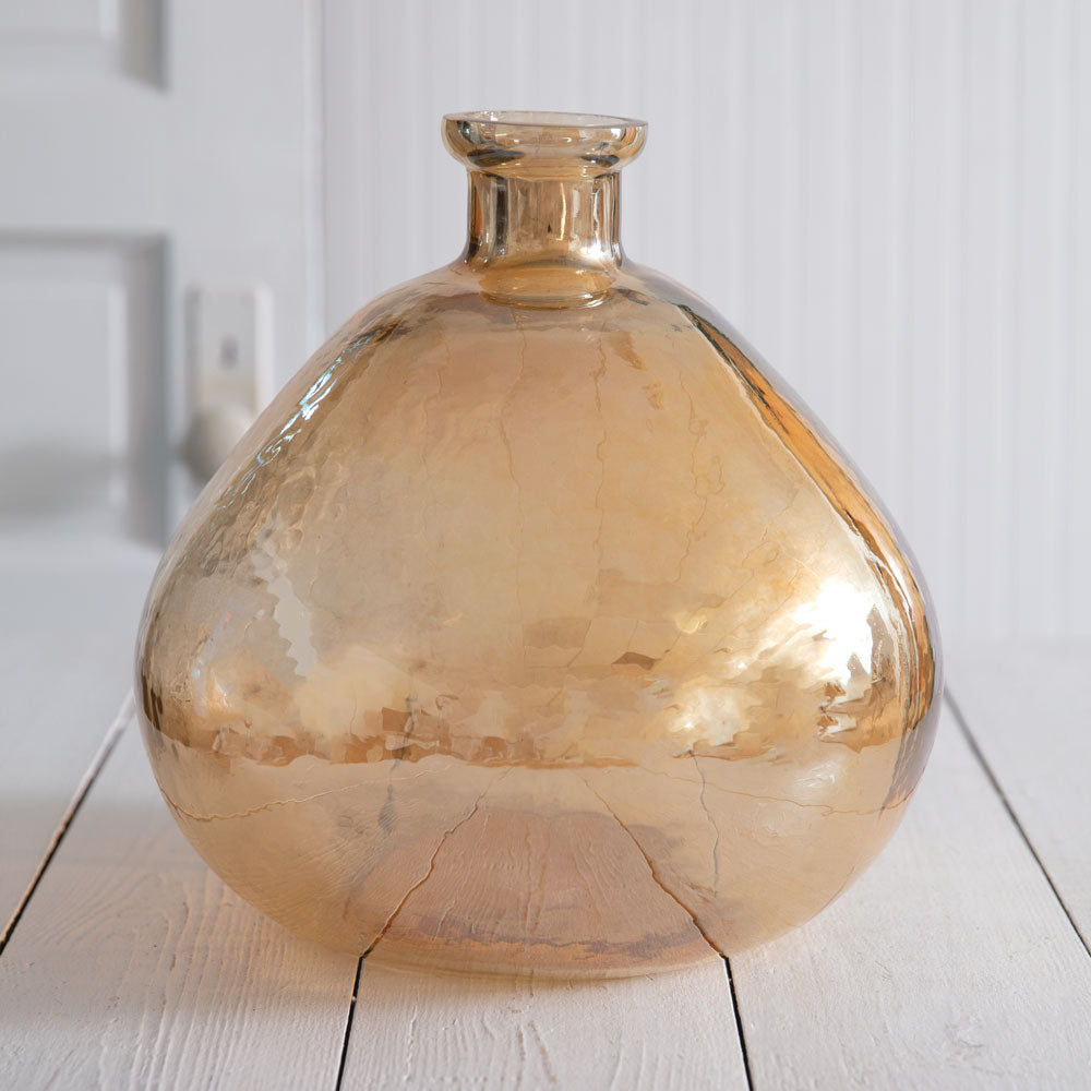 Charming Handcrafted Glass Balloon Vase