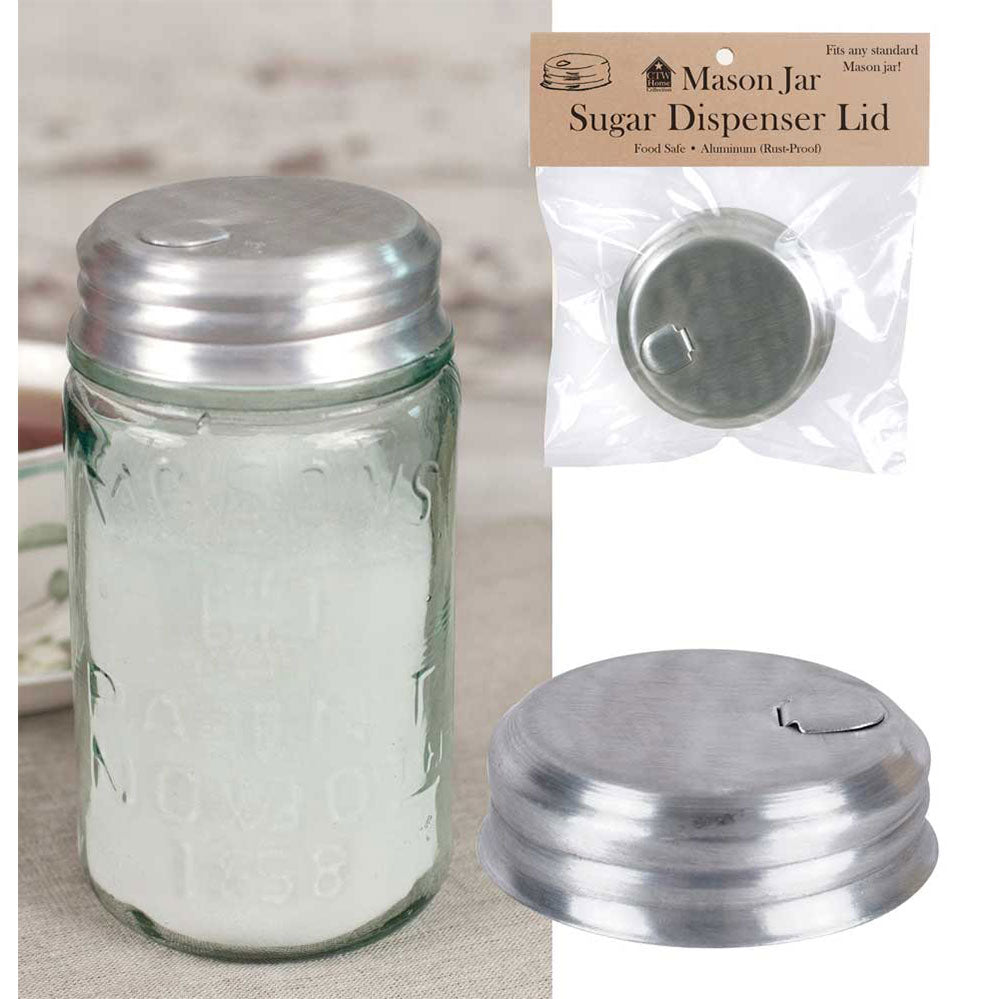 Set of 6 Charming Sugar Pourer Lids