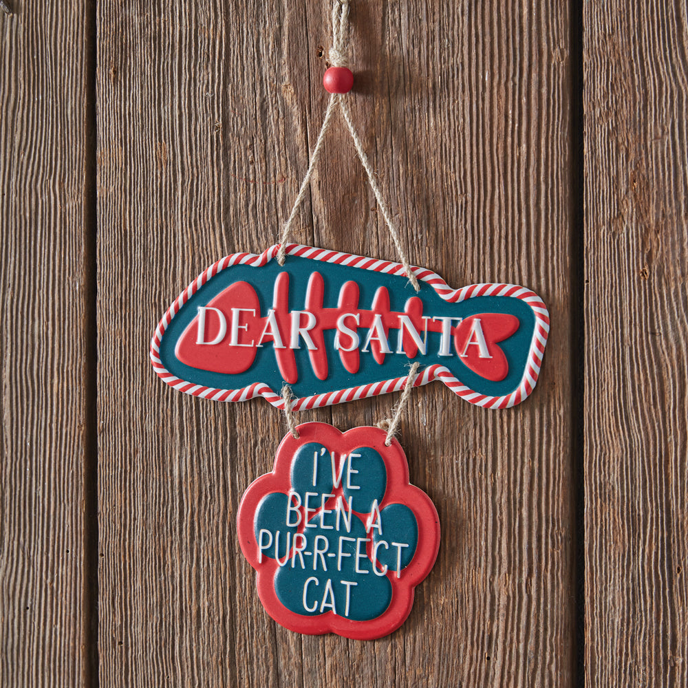 Pur-r-fect Cat Ornament