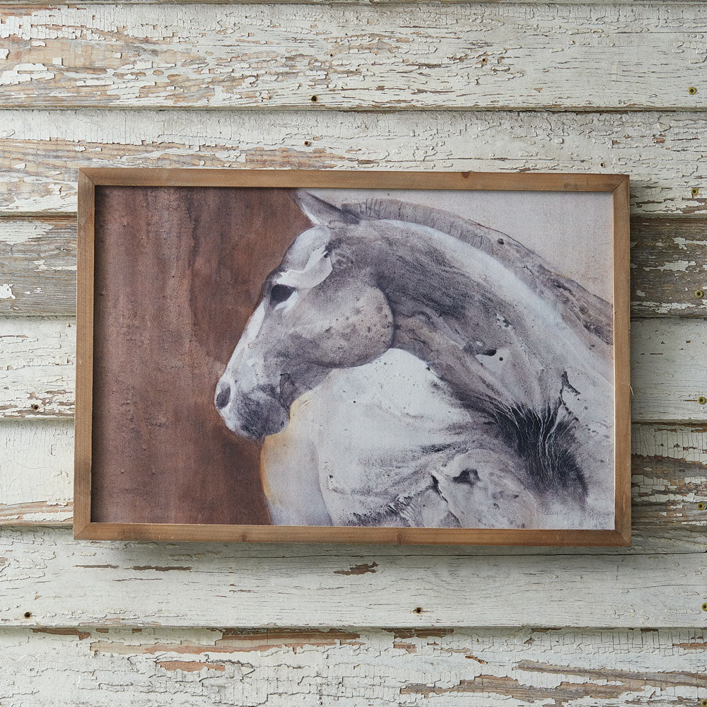 Peering Horse Wall Art - Countryside Home Decor