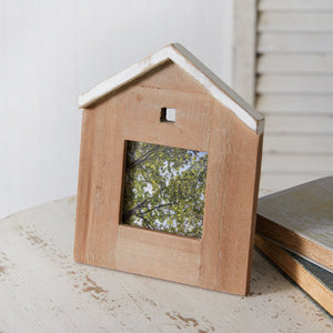 House Picture Frame - 4 x 4 - Countryside Home Decor
