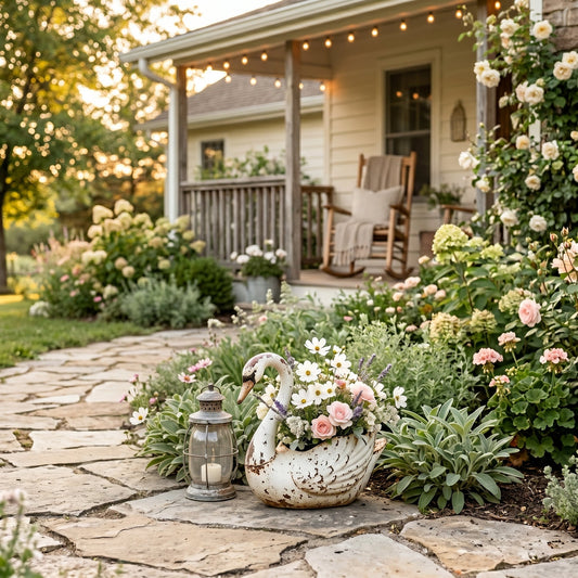 Rustic Garden Decor Ideas for a Charming Farmhouse Outdoor Space