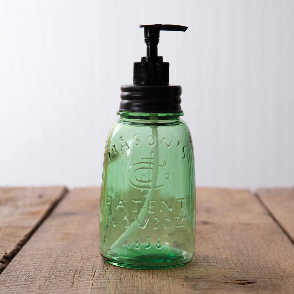 Midget Pint Mason Jar Soap/Lotion Dispenser