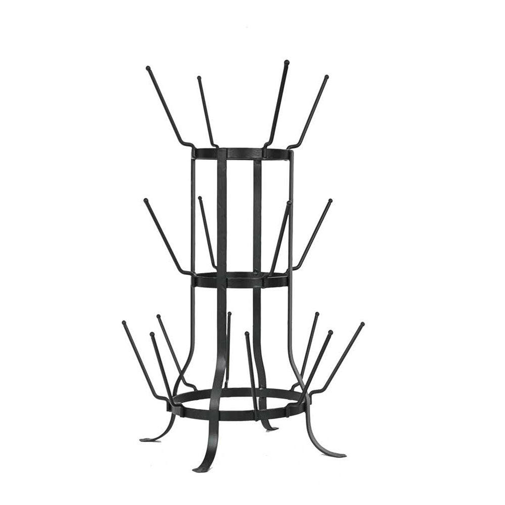 Charming Wine Bottle Juice Glass Display Tree