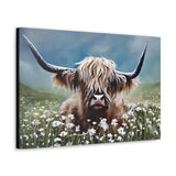 Highland Cow Decor Wall Canvas