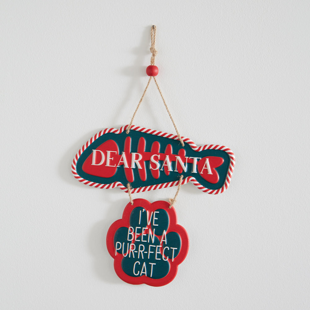 Pur-r-fect Cat Ornament