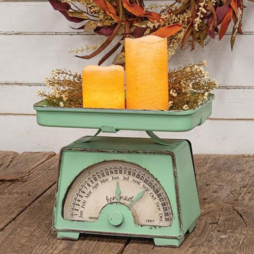 Vintage Scale Calendar