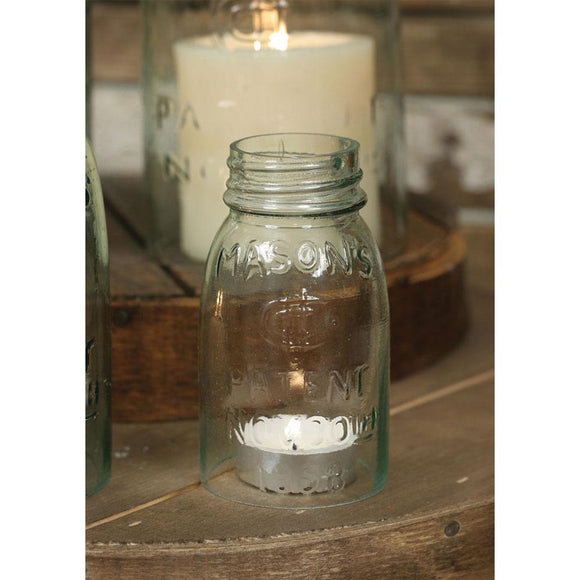 1/4 Pint Mason Jar Chimney - Countryside Home Decor