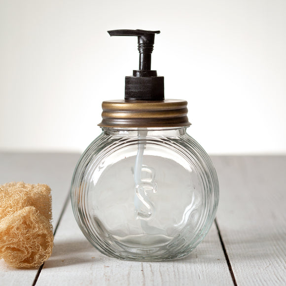 Sellers Soap Dispenser - Antique Brass - Countryside Home Decor