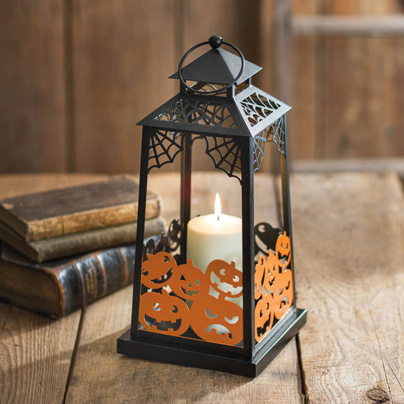 Decorative Pumpkin Candle Lantern - Countryside Home Decor