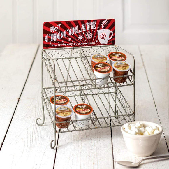 Hot Chocolate K-Cup Caddy - Countryside Home Decor