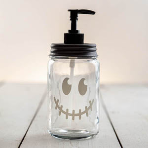 Jack-O-Lantern Face Soap Dispenser - Countryside Home Decor