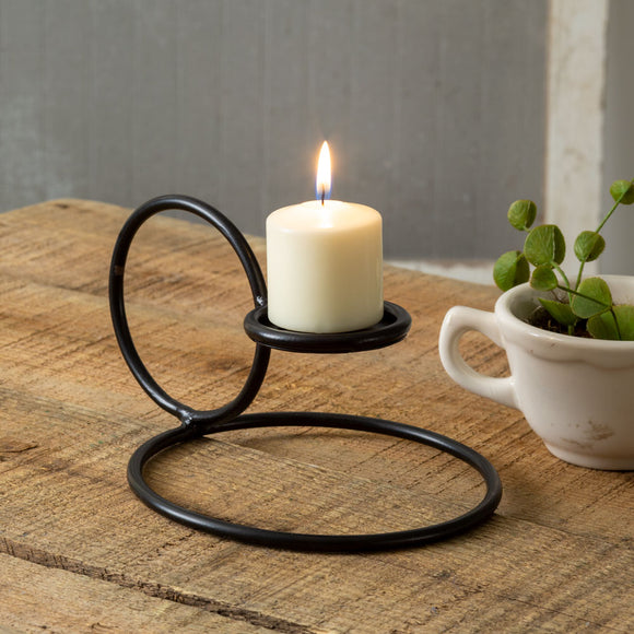 Simple Ring Candle Holder - Countryside Home Decor