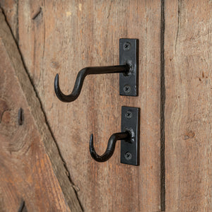 Set of Two Cast Iron Hooks - Countryside Home Decor