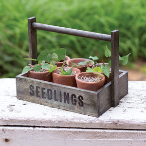Seedling Pots Caddy - Countryside Home Decor