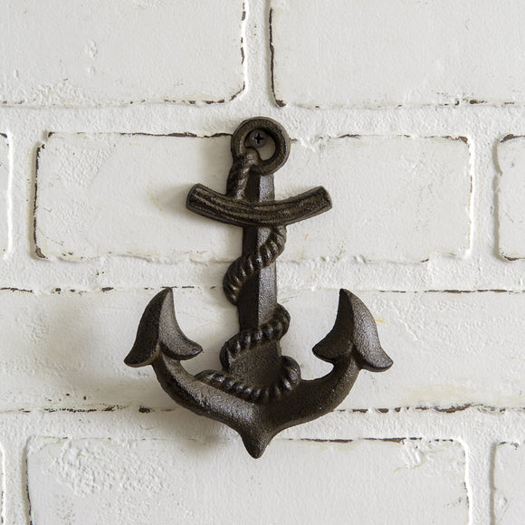 Anchor Wall Hook - Box of 2 - Countryside Home Decor