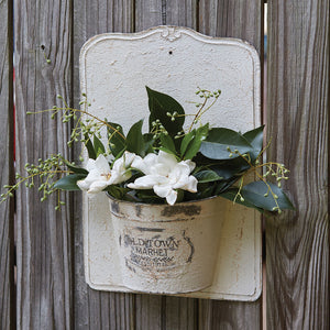 Old Town Market Wall Planter - Countryside Home Decor