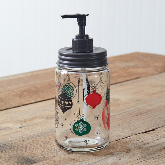 Christmas Ornament Soap Dispenser - Countryside Home Decor