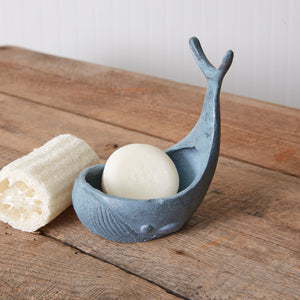 Cast Iron Whale Soap Dish - Countryside Home Decor