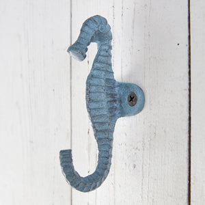 Cast Iron Seahorse Hook - Box of 2 - Countryside Home Decor