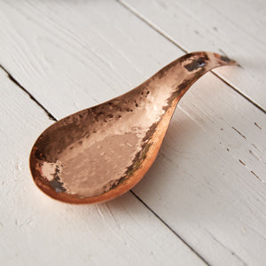 Stamped Copper Spoon Rest - Countryside Home Decor