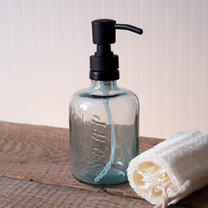Glass Soap Dispenser - Countryside Home Decor