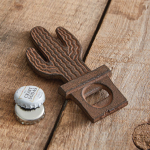 Cactus Bottle Opener - Box of 2 - Countryside Home Decor