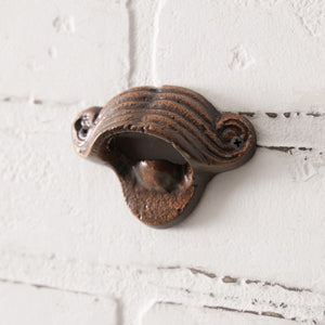Mustache Wall Mounted Bottle Opener - Box of 2 - Countryside Home Decor