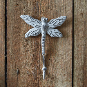 Cast Iron Dragonfly Wall Hook - Box of 2 - Countryside Home Decor