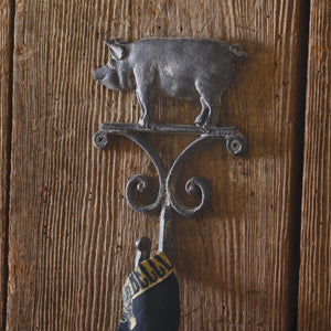 Pig Wall Hook - Box of 2 - Countryside Home Decor
