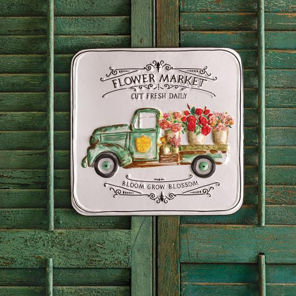 Flower Market Sign - Countryside Home Decor