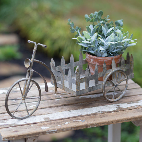 Tabletop Trike Flower Cart - Countryside Home Decor