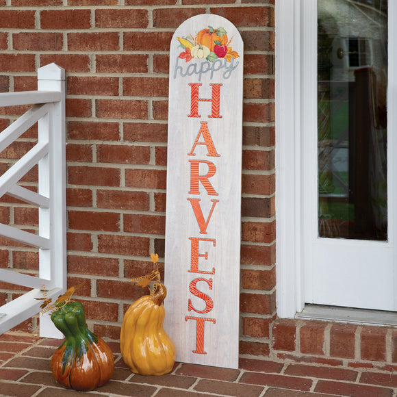 Happy Harvest Porch Sign - Countryside Home Decor