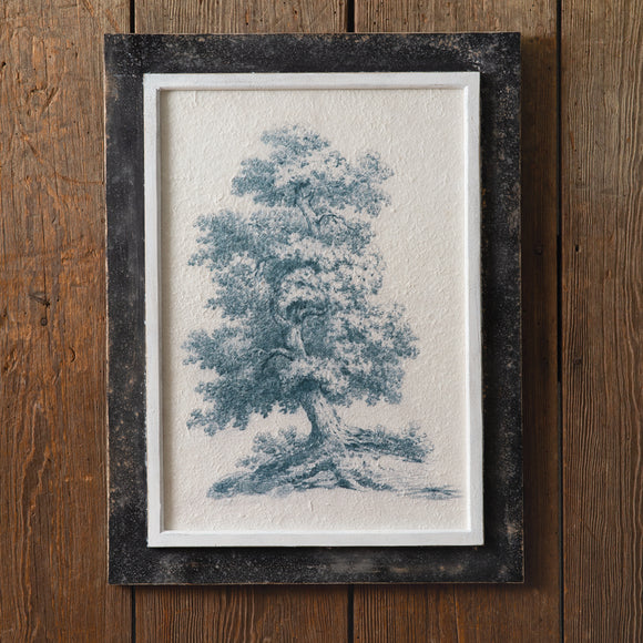 White Oak Vintage Tree Wall Art - Countryside Home Decor