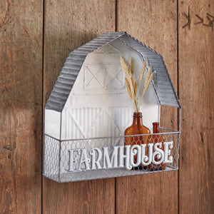 Farmhouse Barn Shelf - Countryside Home Decor