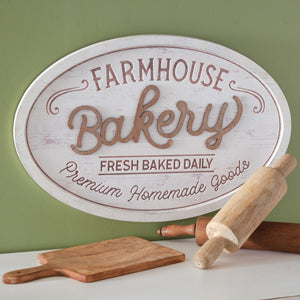 Farmhouse Bakery Wall Sign - Countryside Home Decor