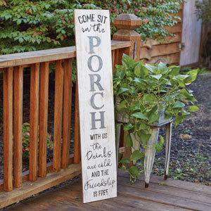 Come Sit Porch Sign - Countryside Home Decor
