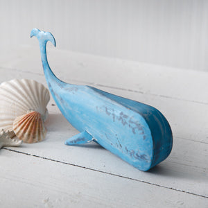 Decorative Metal Whale - Countryside Home Decor