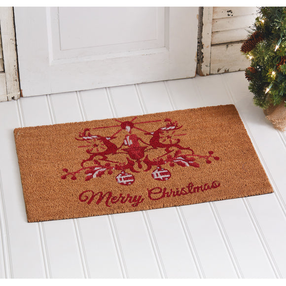 Christmas Reindeer Doormat - Countryside Home Decor