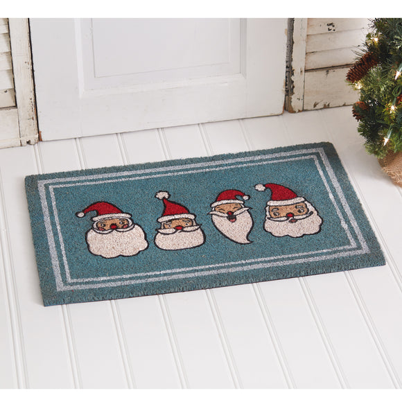 Jolly Santas Doormat - Countryside Home Decor