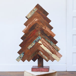 Reclaimed Wood Spruce Tree - Countryside Home Decor