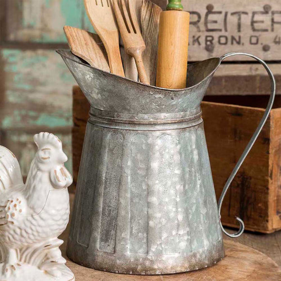 Metal Milk Pitcher - Countryside Home Decor