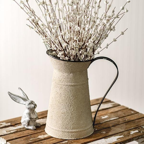 Textured Pitcher - Countryside Home Decor
