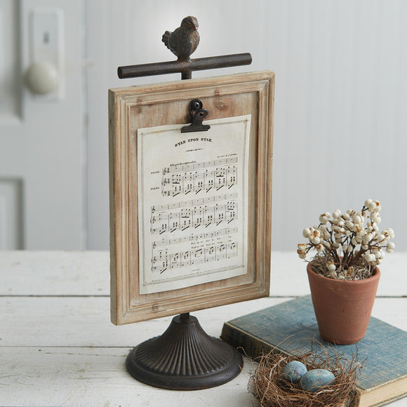 Feather Your Nest Picture Frame - Countryside Home Decor