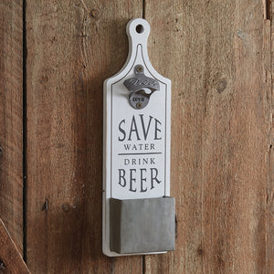 Save Water Drink Beer Bottle Opener - Countryside Home Decor
