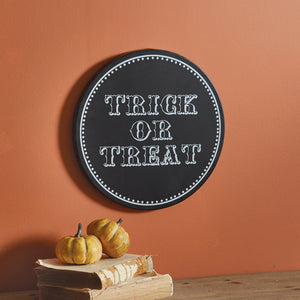 Trick-or-Treat Plaque - Countryside Home Decor