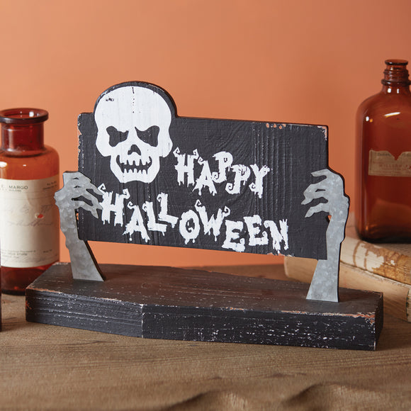 Ghouls From The Grave Halloween Tabletop Sign - Countryside Home Decor