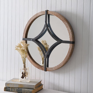 Small Steeple Mirror - Round - Countryside Home Decor