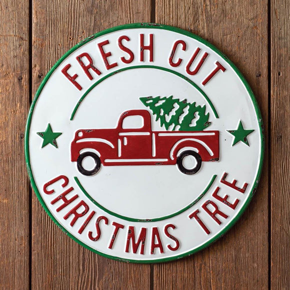 Fresh Cut Round Wall Sign - Countryside Home Decor