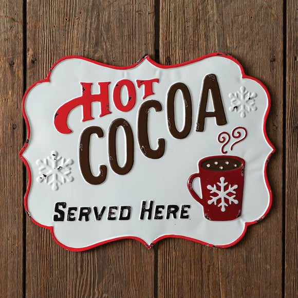 Hot Cocoa Wall Sign - Countryside Home Decor